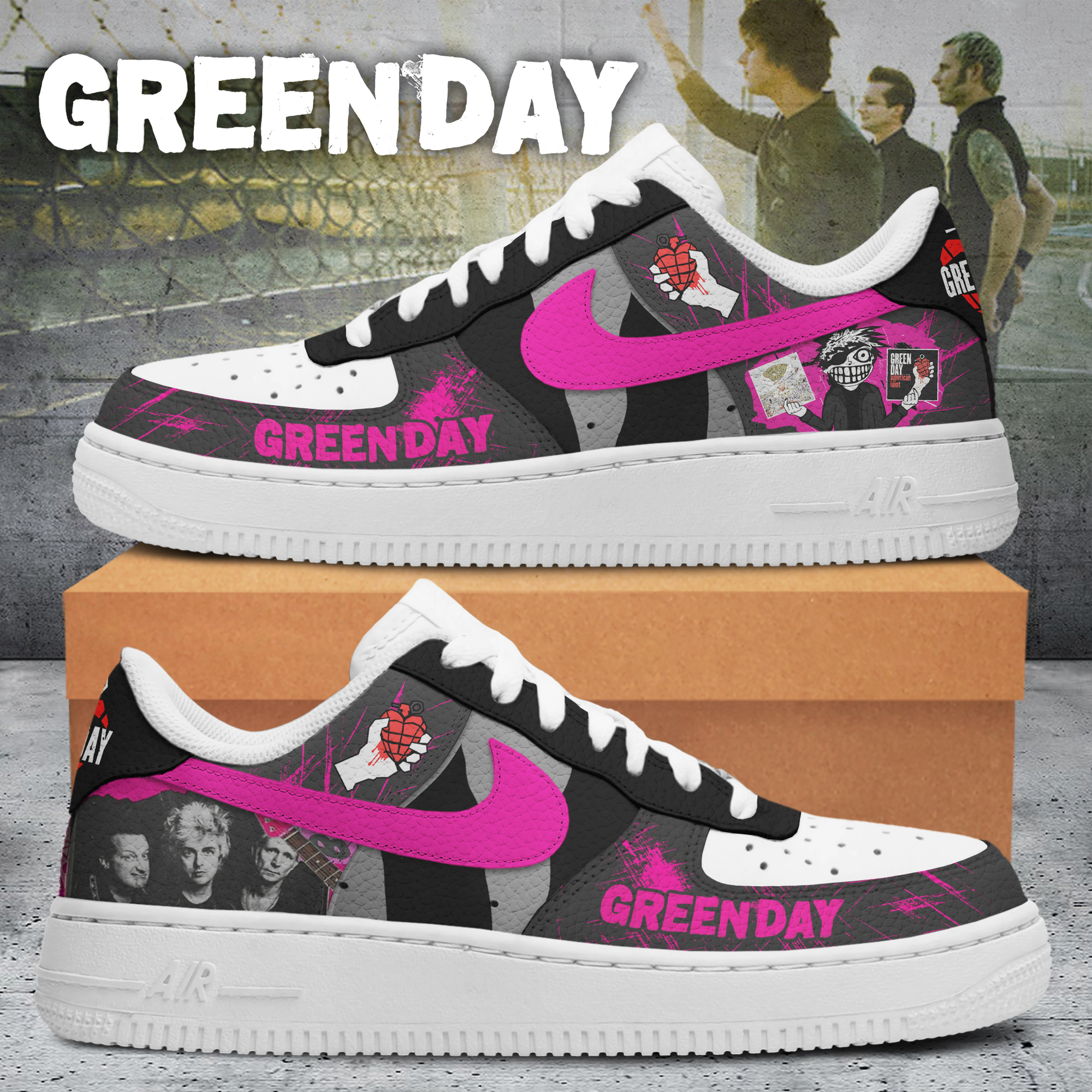Green Day  Premium Af1 Sneaker LZ 106206