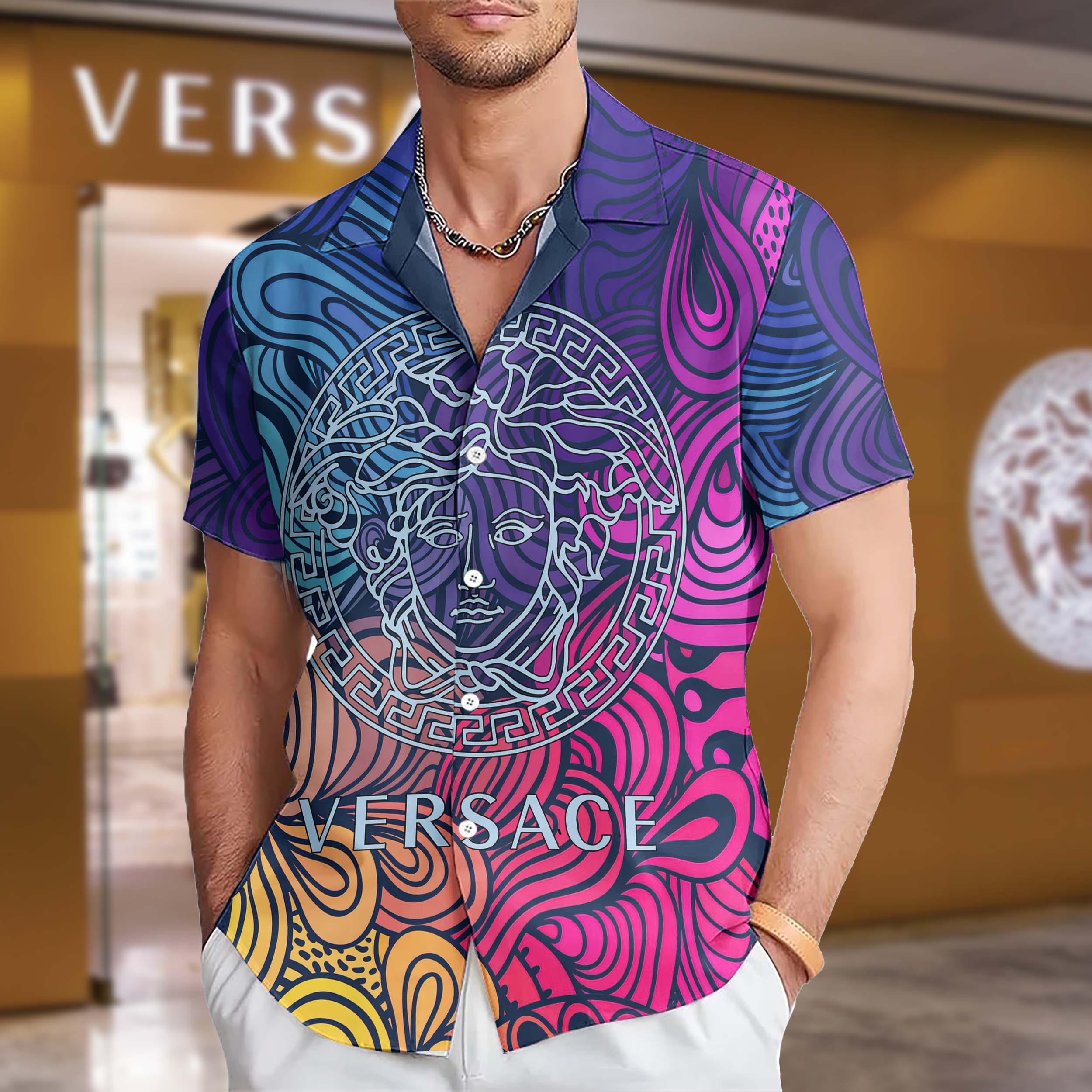 Hawaiian Shirt For Men &ndash; TDA002453