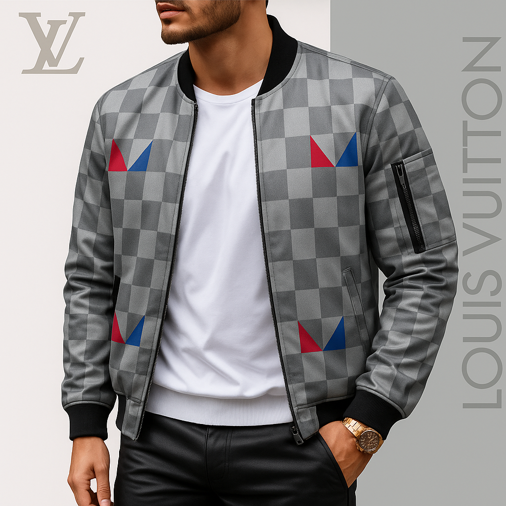 High Quality Limited Edition Bomber Jacket Luxury Brand Unisex 2025 LX-JKLV2025050