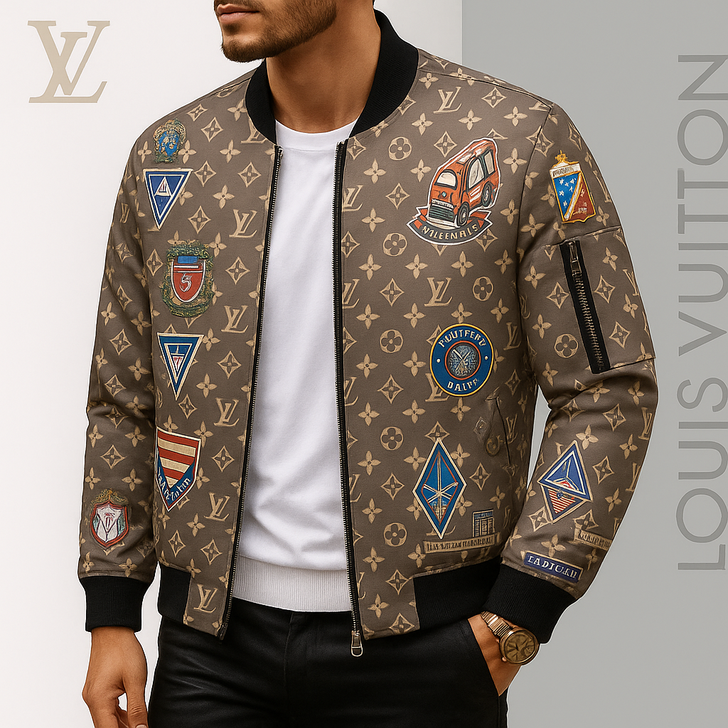 High Quality Limited Edition Bomber Jacket Luxury Brand Unisex 2025 LX-JKLV2025082