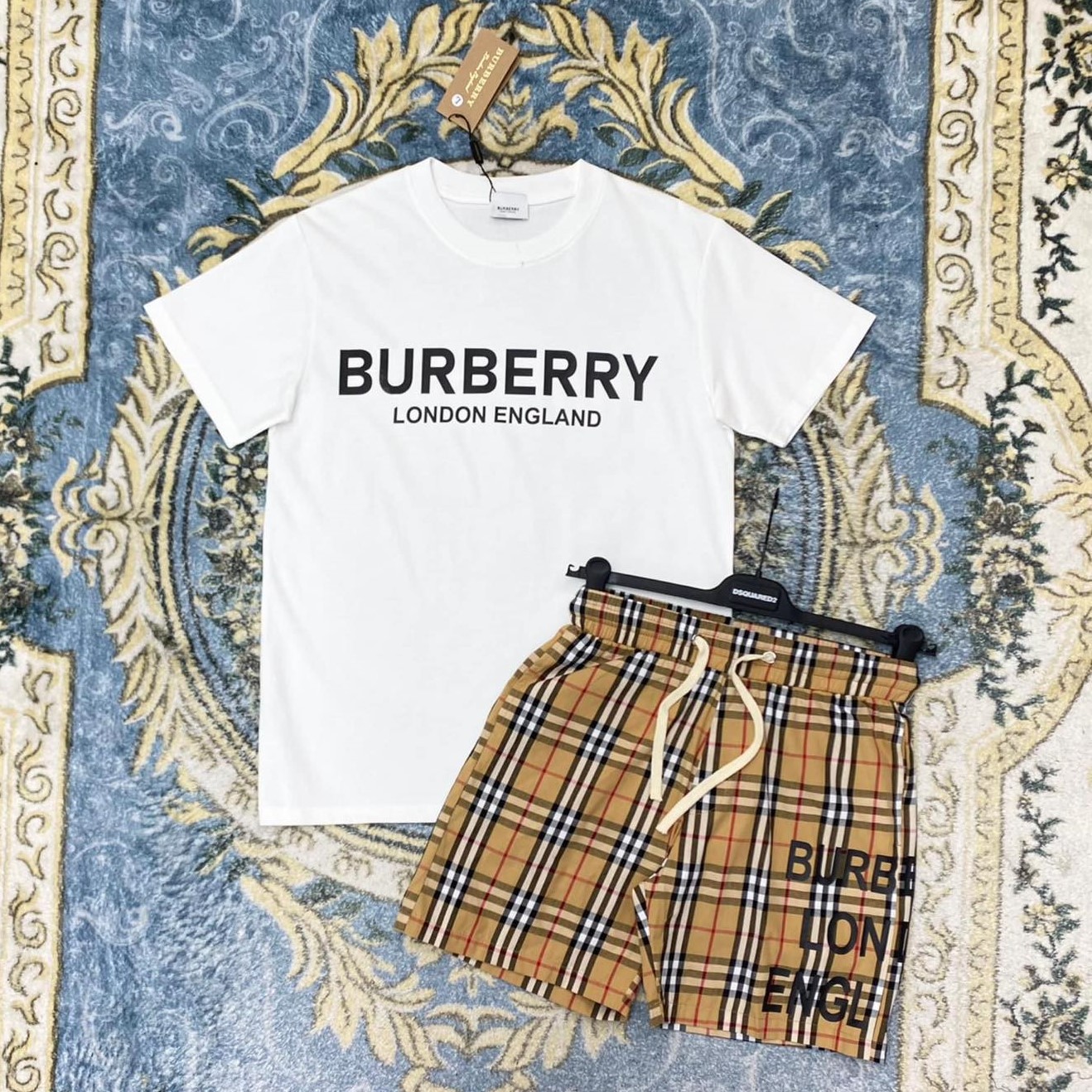 High Quality Luxury Brand Unisex T-Shirt 100% Cotton Hot Gift PEA346080