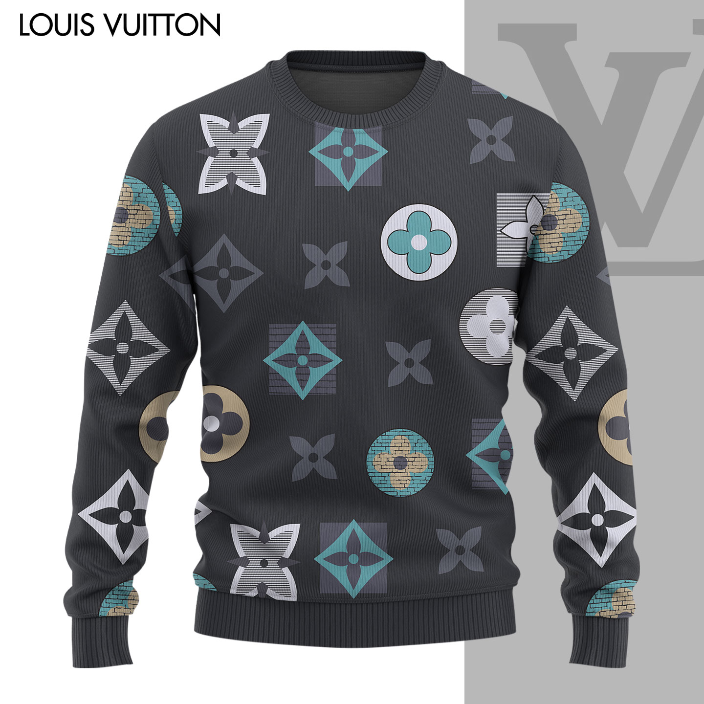 High Quality Printed Men’s 3D-Sweater-TU24082211