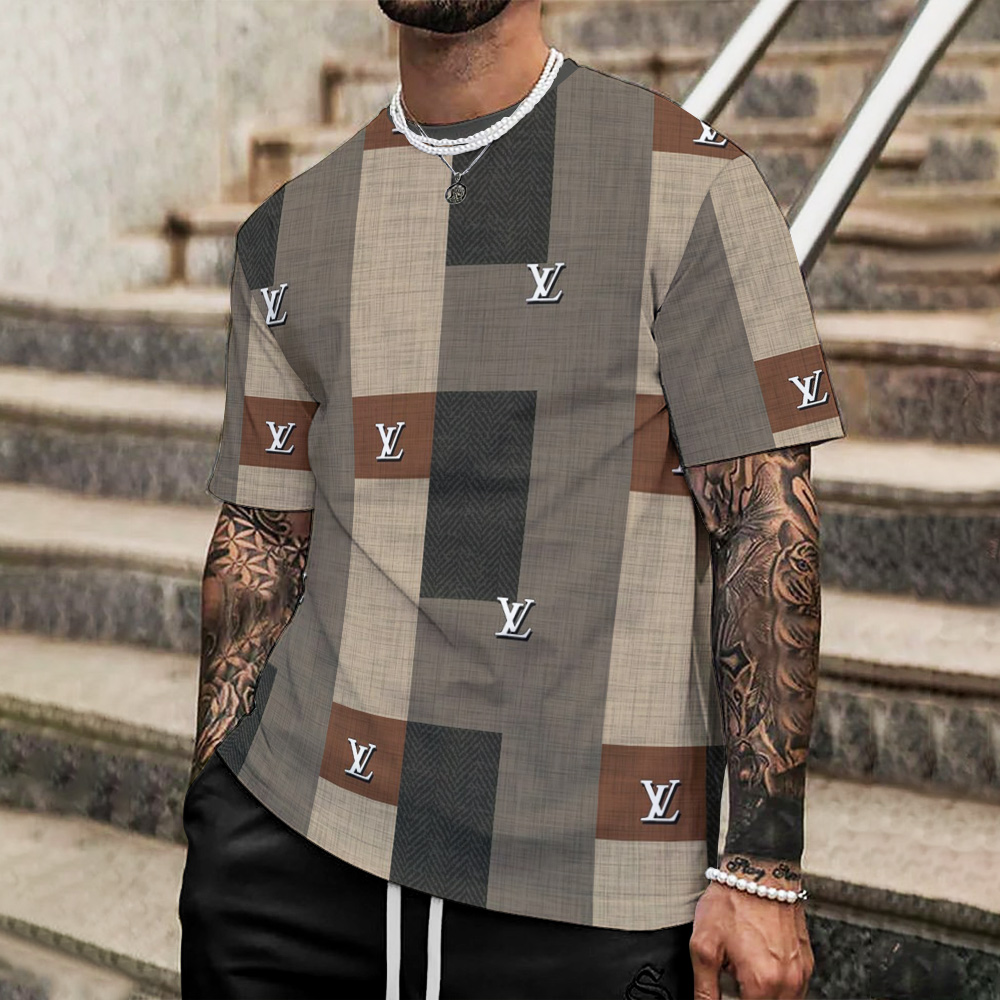 High Quality Printed Men’s 3D T-Shirt-HP240626012