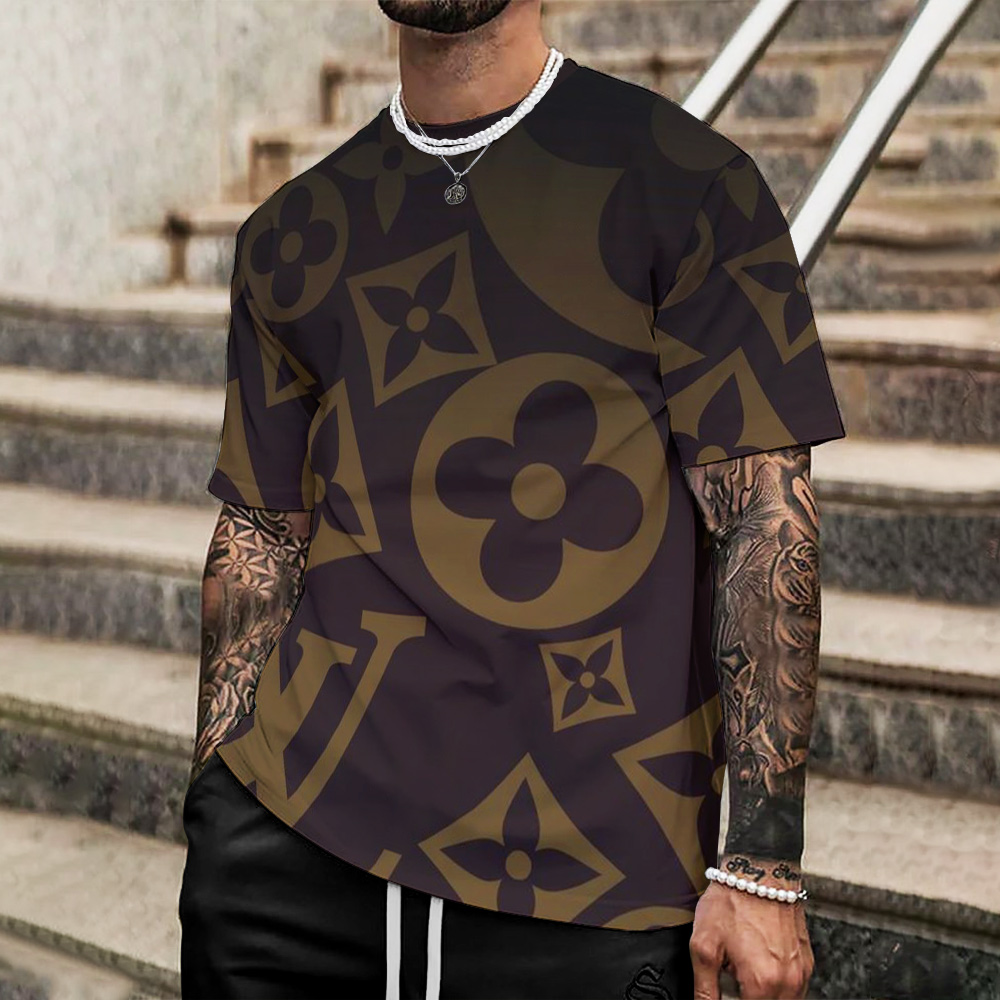 High Quality Printed Men’s 3D T-Shirt-HP240626013