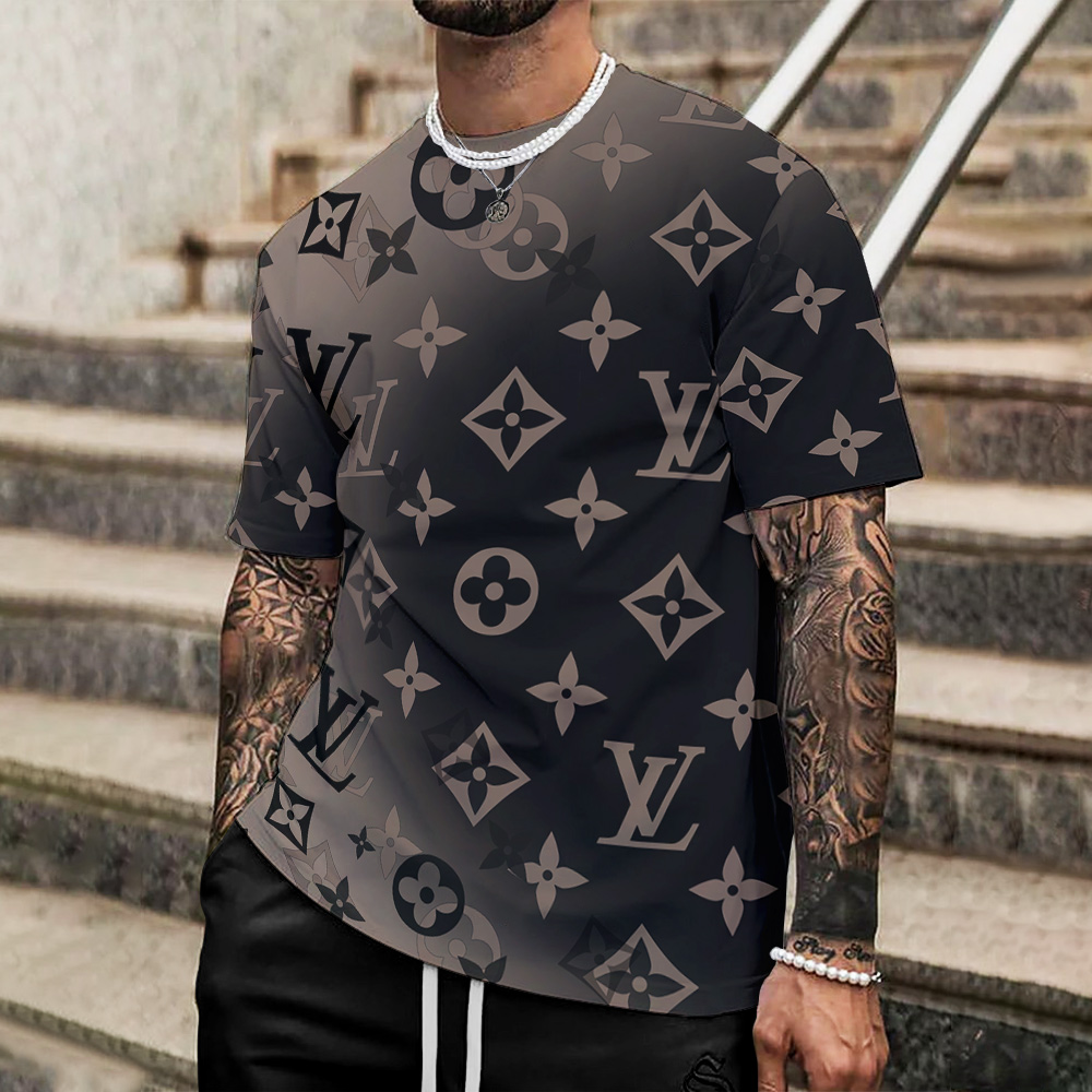 High Quality Printed Men’s 3D T-Shirt-HP240626014