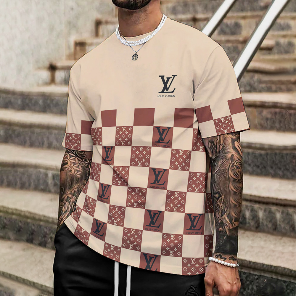 High Quality Printed Men’s 3D T-Shirt-HP240626015