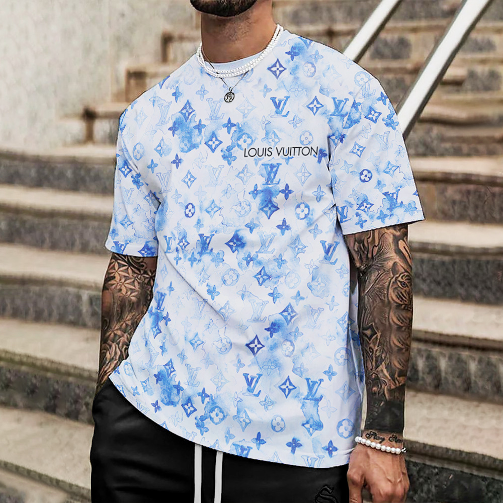 High Quality Printed Men’s 3D T-Shirt-HP240626016