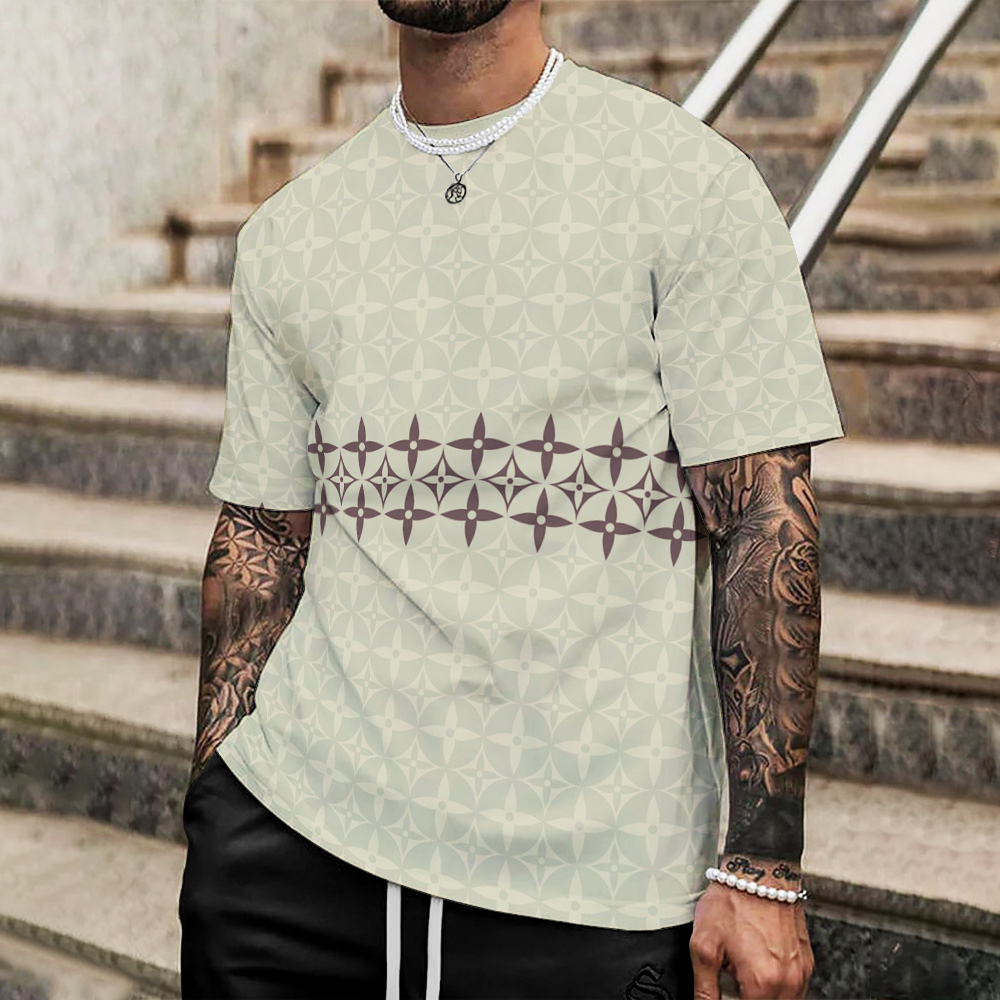 High Quality Printed Men’s 3D T-Shirt-HP240626028