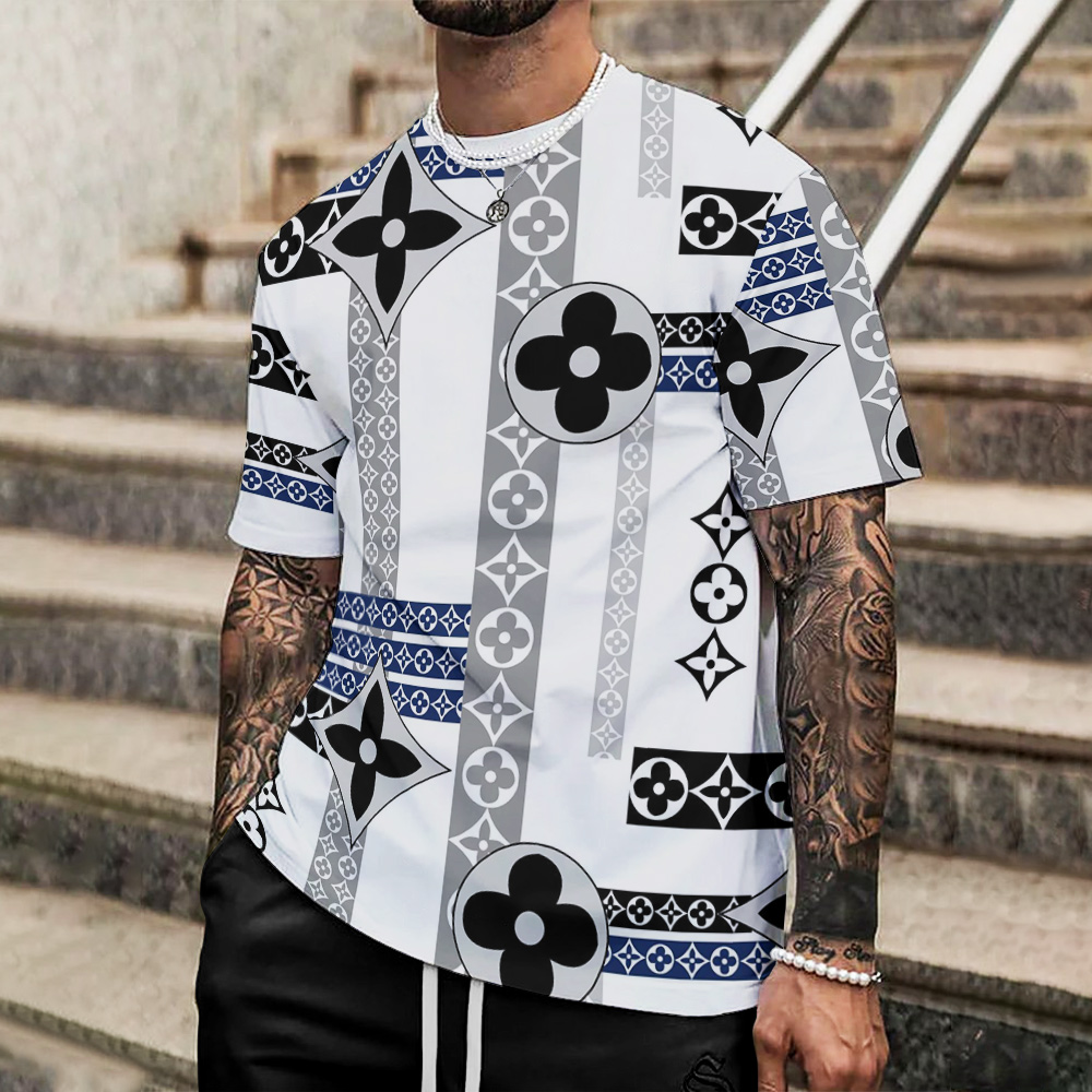 High Quality Printed Men’s 3D T-Shirt-HP240626029