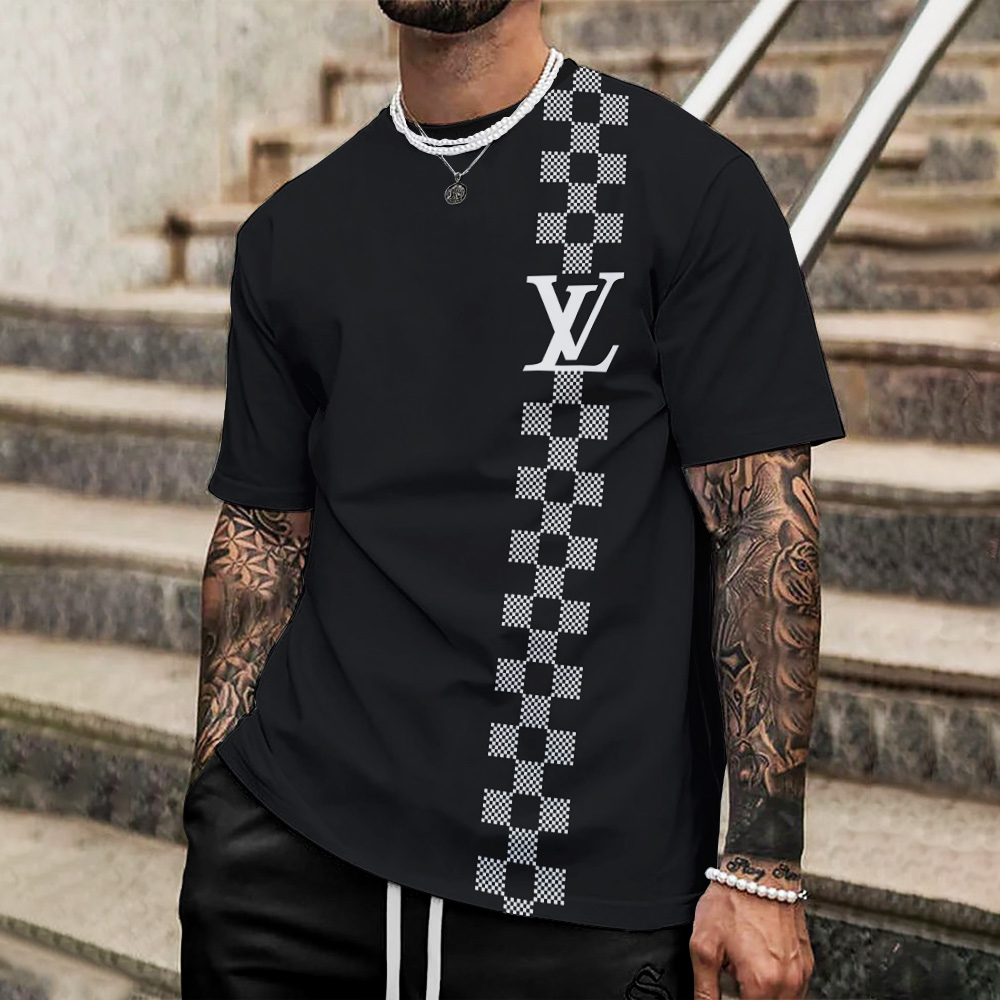 High Quality Printed Men’s 3D T-Shirt-HP240626033