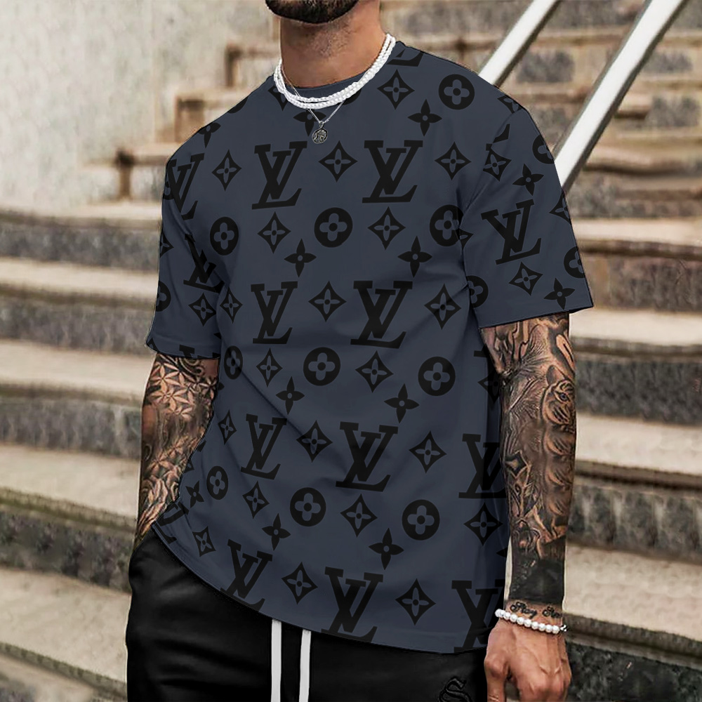 High Quality Printed Men’s 3D T-Shirt-HP240626034