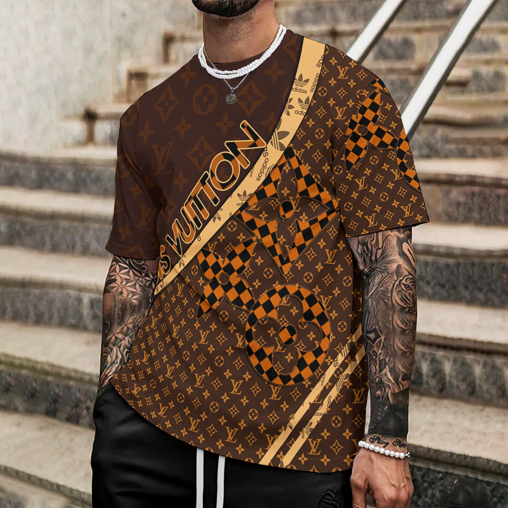 High Quality Printed Men’s 3D T-Shirt-HP240626036