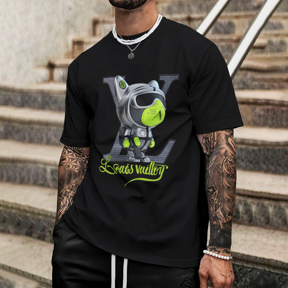 High Quality Printed Men’s 3D T-Shirt-HP240626045