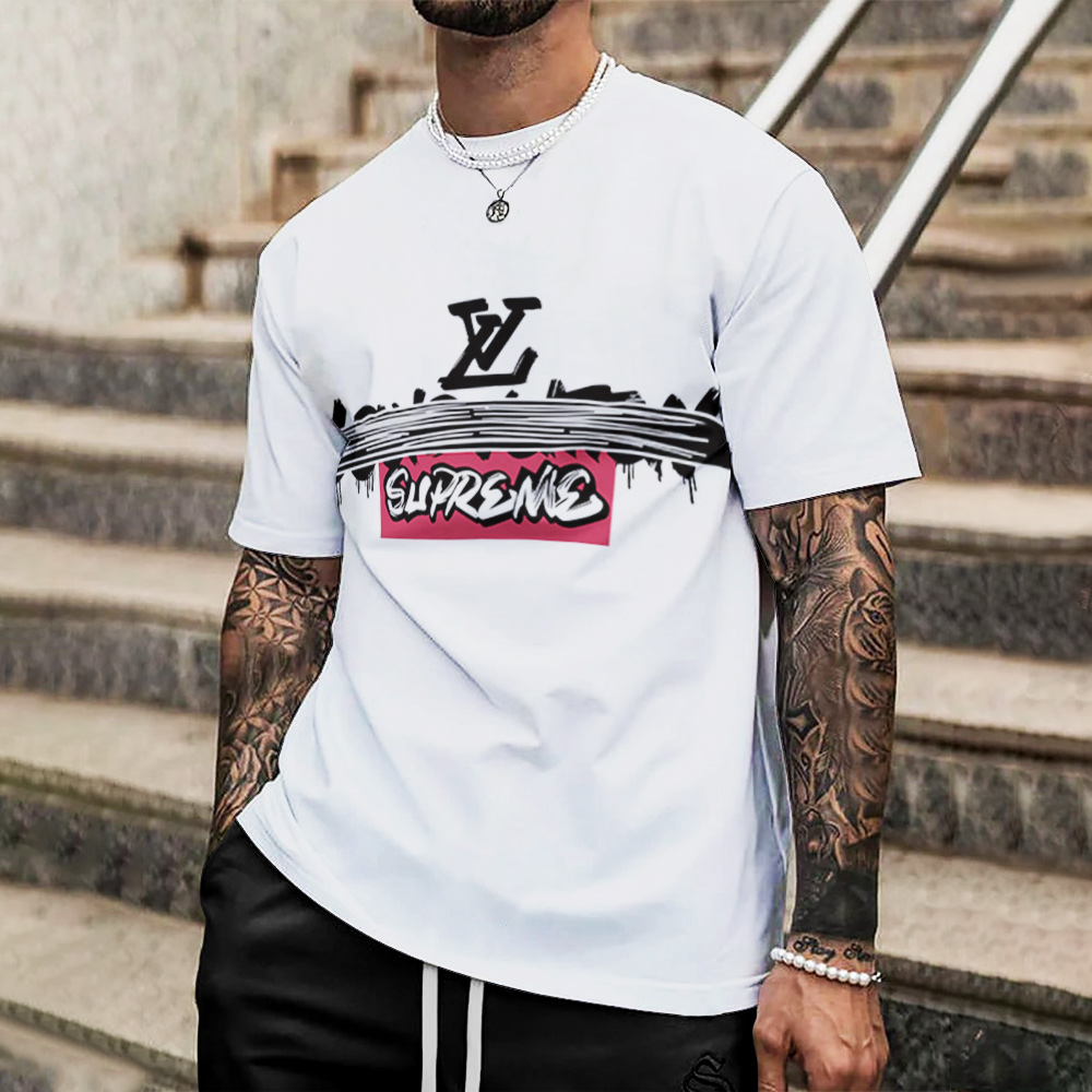 High Quality Printed Men’s 3D T-Shirt-HP240626048