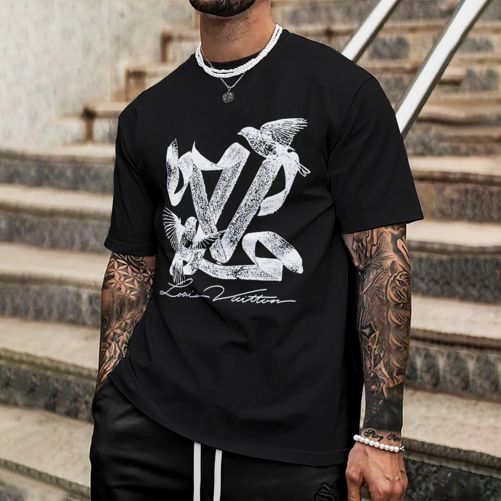 High Quality Printed Men’s 3D T-Shirt-HP240626053