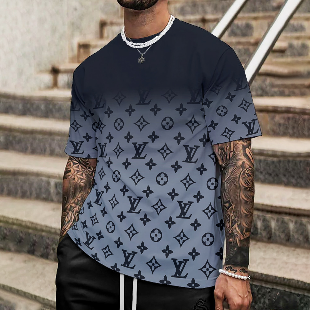 High Quality Printed Men’s 3D T-Shirt-HP24062608