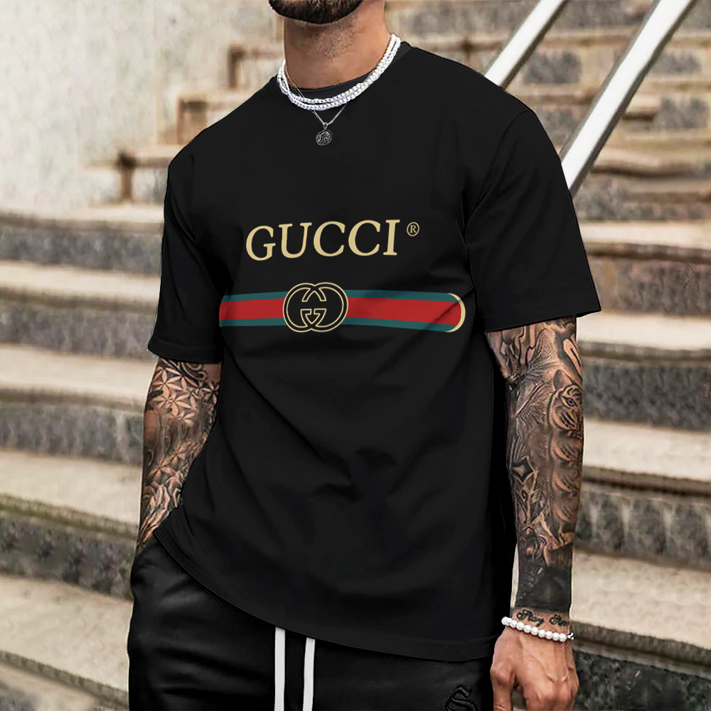 High Quality Luxury Brand Unisex T-Shirt 100% Cotton Hot Gift LLO240629003 High Quality Printed Men’s 3D T-Shirt-HP240628022