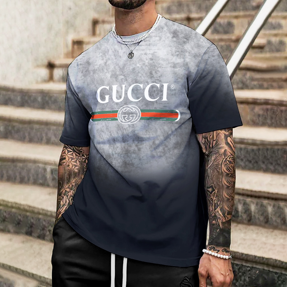 High Quality Luxury Brand Unisex T-Shirt 100% Cotton Hot Gift LLO240629003 High Quality Printed Men’s 3D T-Shirt-HP240628025