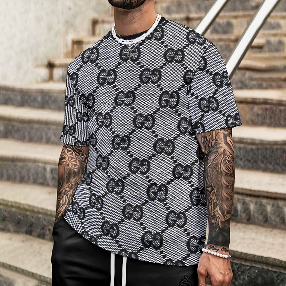 High Quality Printed Men’s 3D T-Shirt-HP240628033