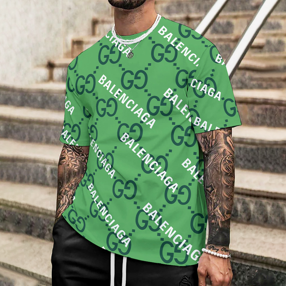 High Quality Printed Men’s 3D T-Shirt-HP240628039