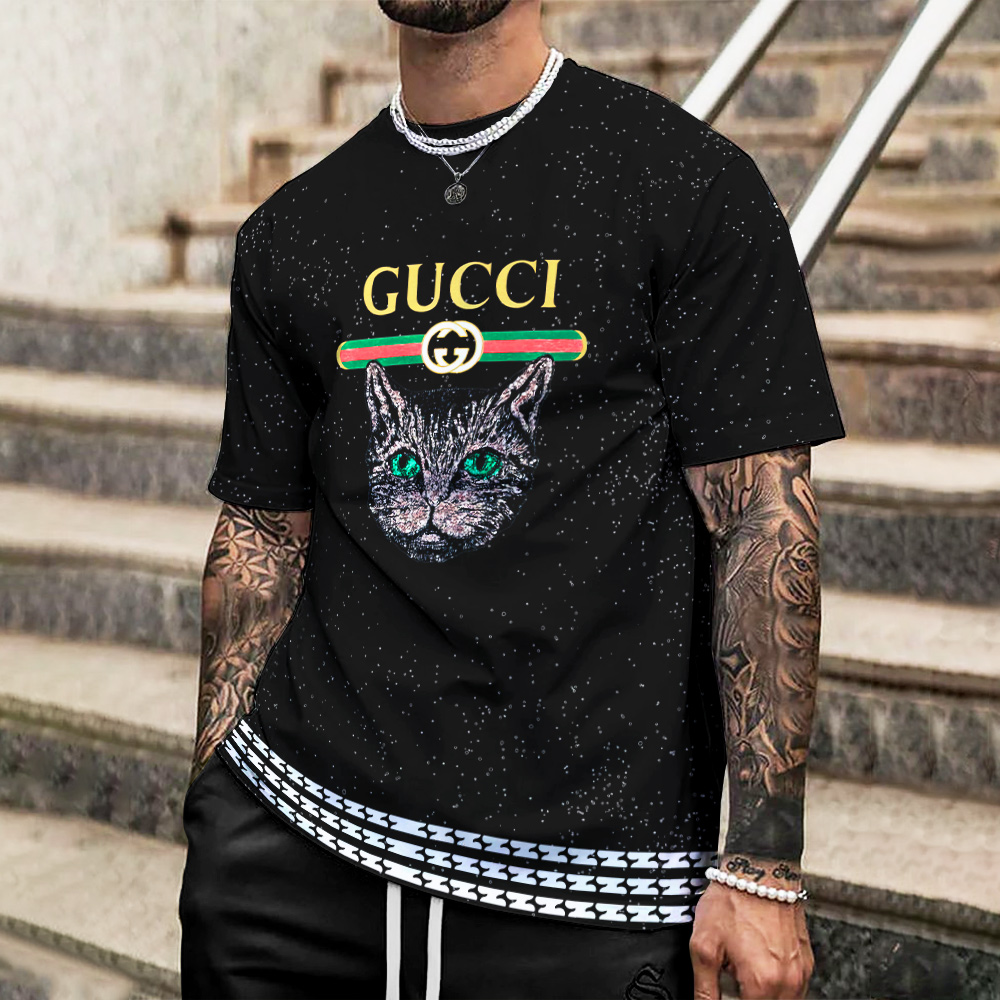 High Quality Printed Men’s 3D T-Shirt-HP24062804