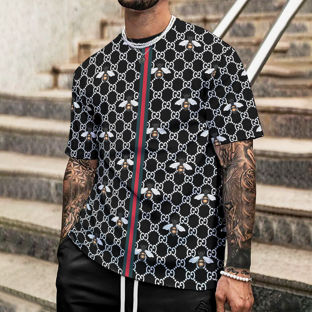 High Quality Printed Men’s 3D T-Shirt-HP240628044