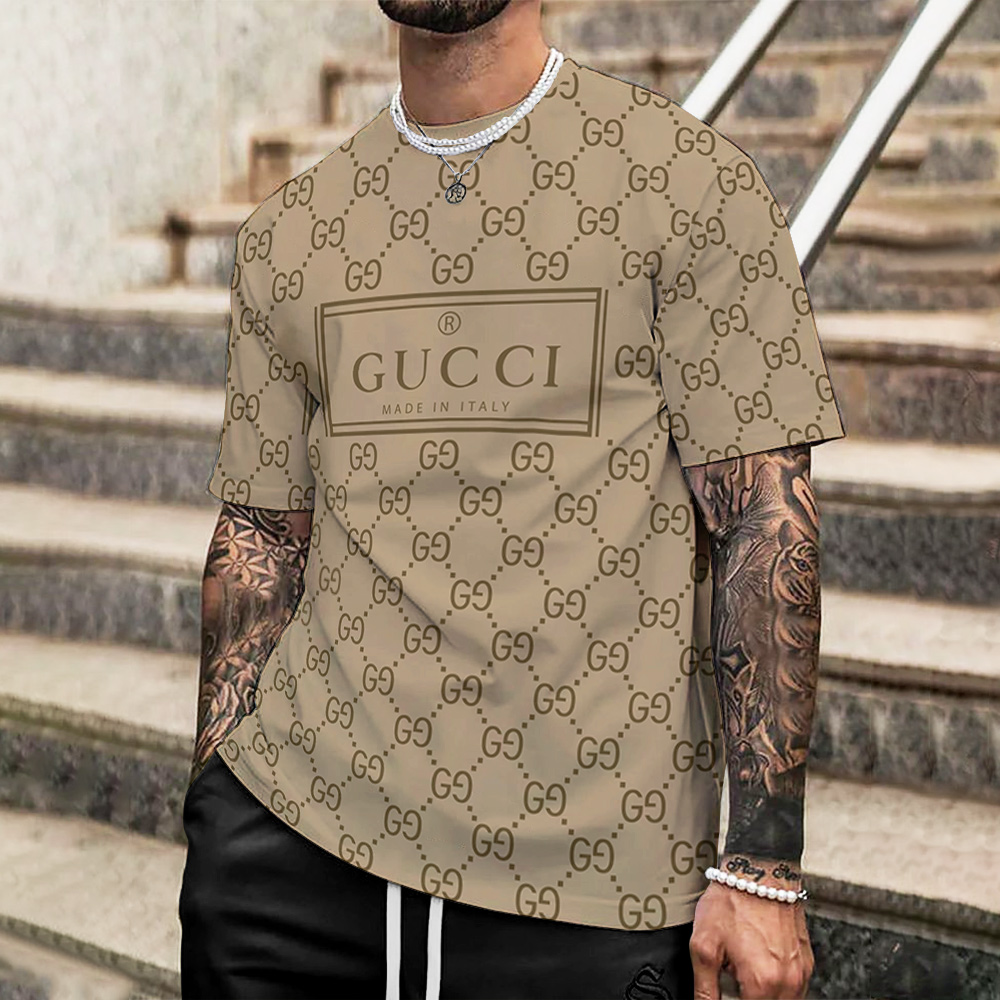 High Quality Printed Men’s 3D T-Shirt-HP240628047