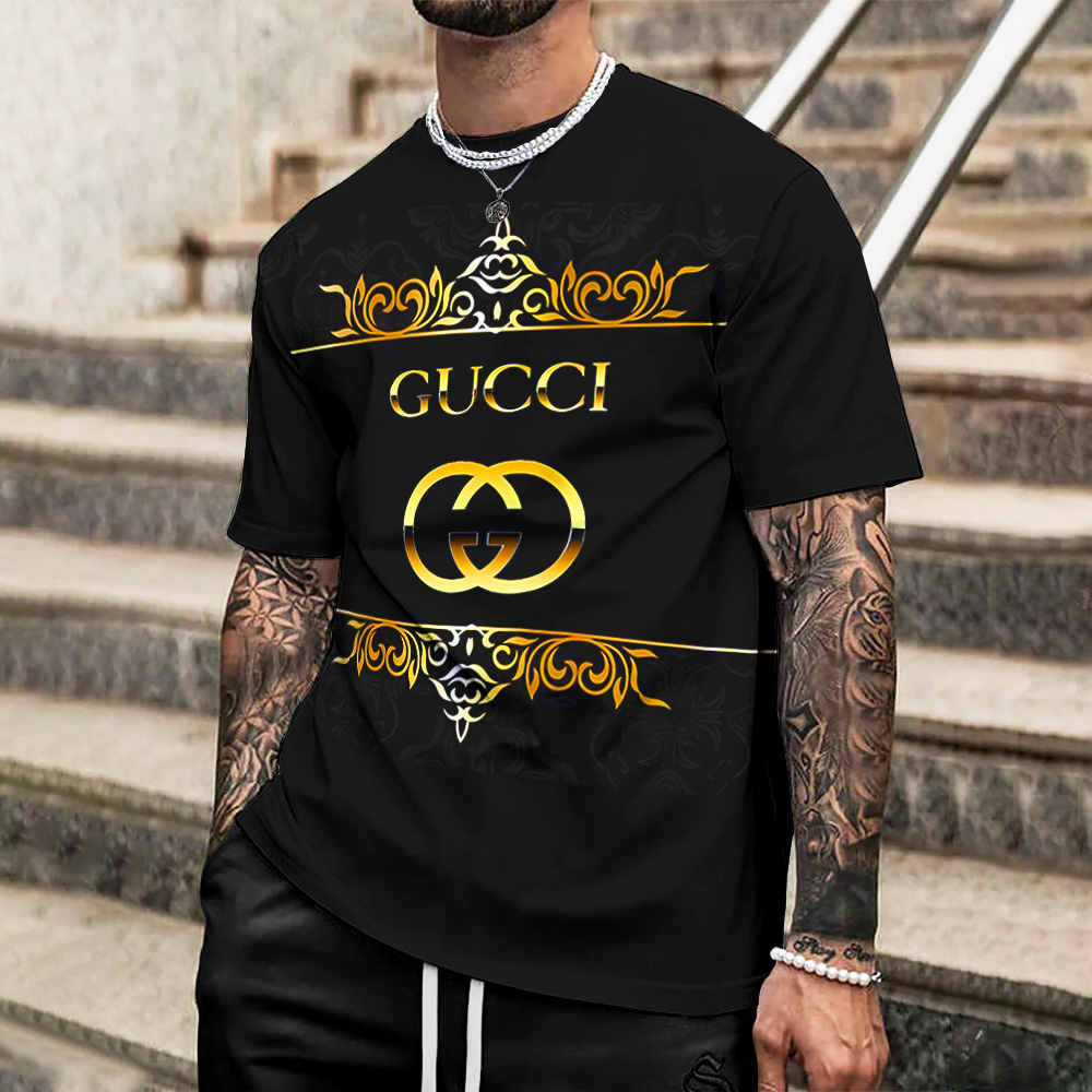 High Quality Printed Men’s 3D T-Shirt-HP24062805