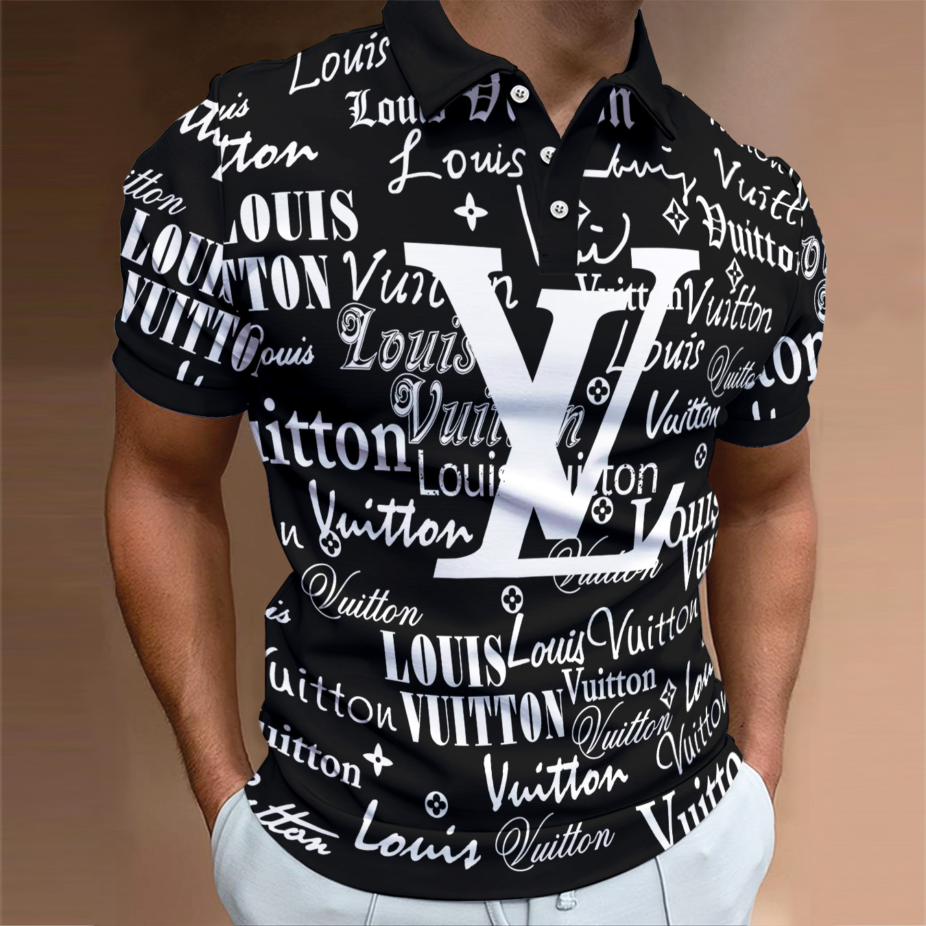 High Quality Printed Men’s Polo-Shirt-HP2406220012