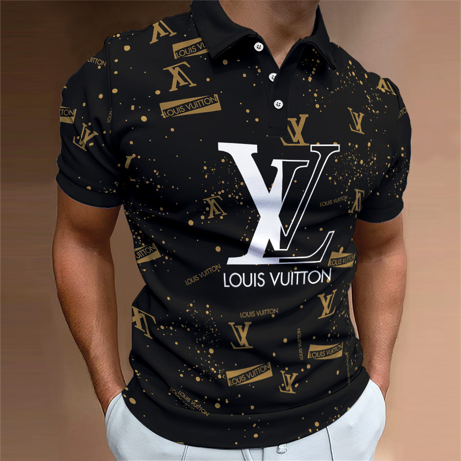 High Quality Printed Men’s Polo-Shirt-HP2406220022