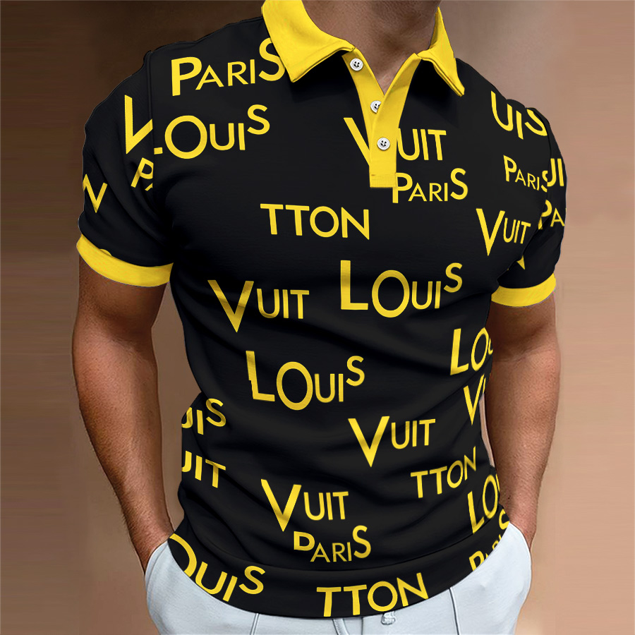 High Quality Printed Men’s Polo-Shirt-HP2406220030