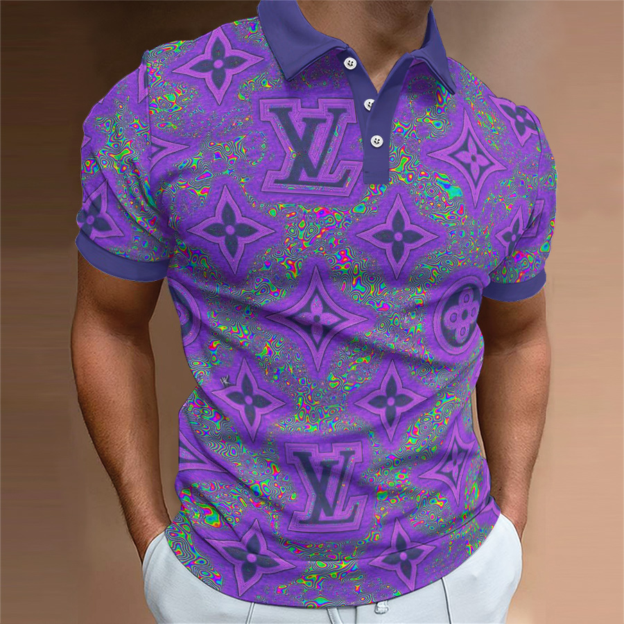 High Quality Printed Men’s Polo-Shirt-HP2406220040