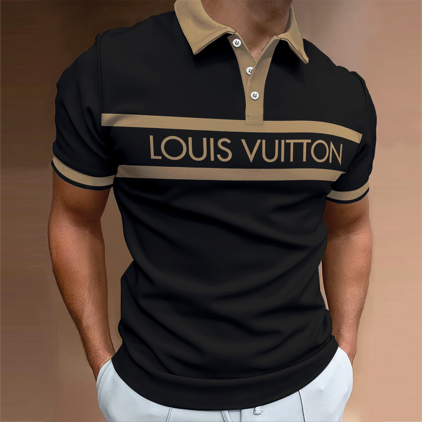 High Quality Printed Men’s Polo-Shirt-HP240622005