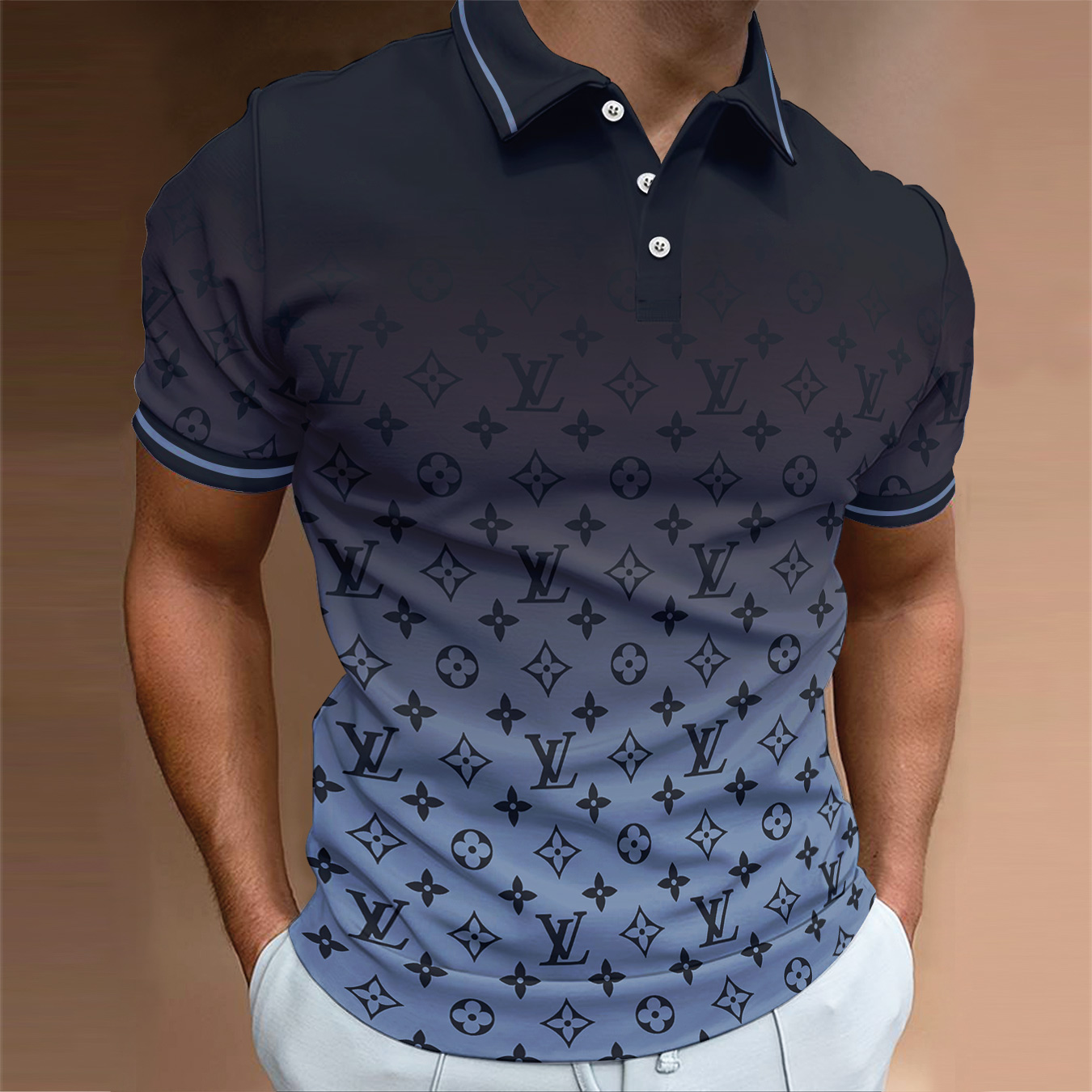 High Quality Printed Men’s Polo-Shirt-HP240622006