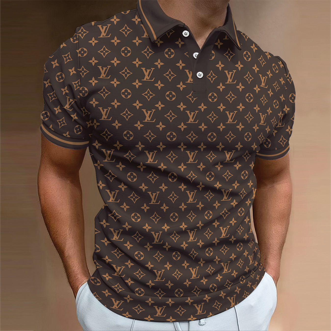 High Quality Printed Men’s Polo-Shirt-HP240622007