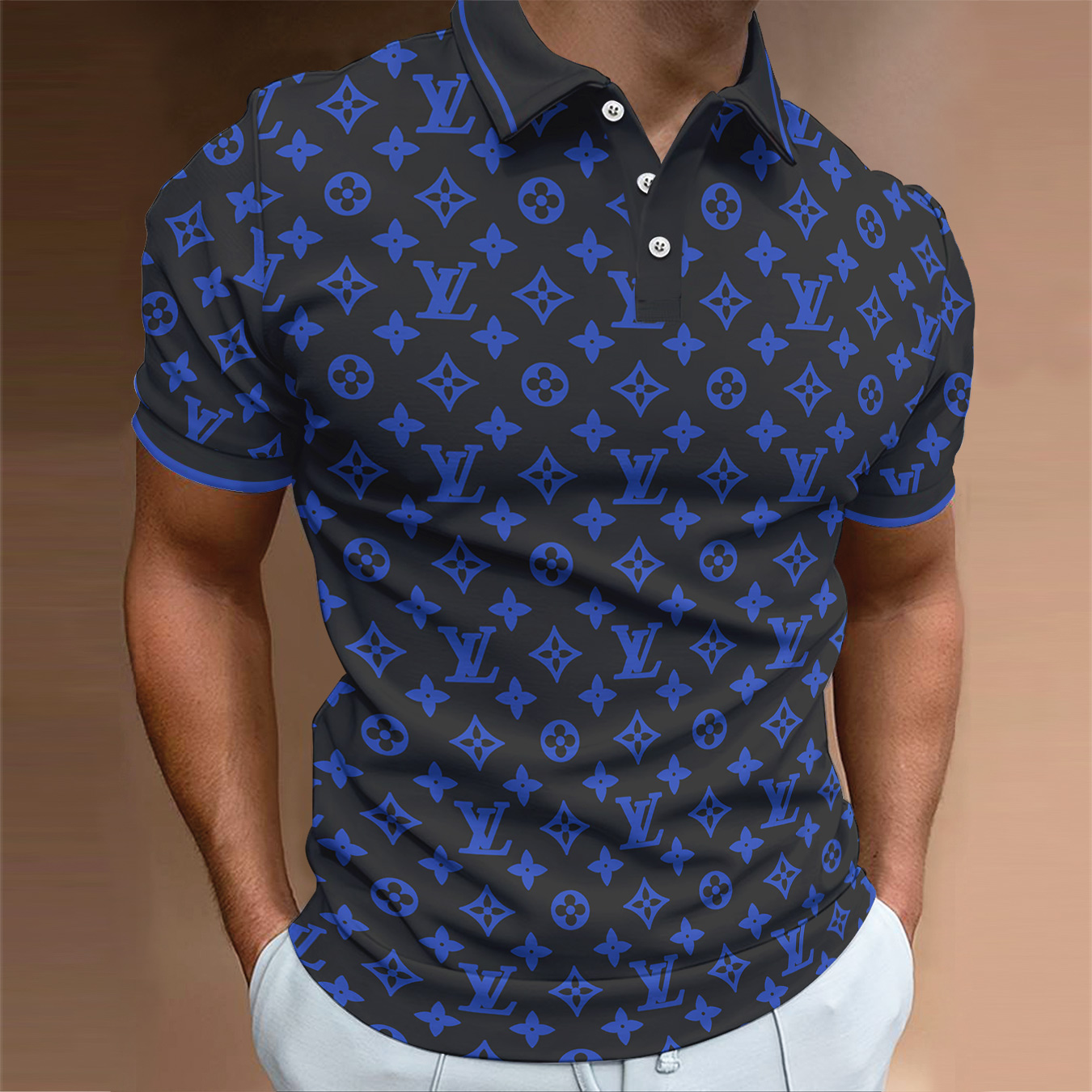 High Quality Printed Men’s Polo-Shirt-HP240622008