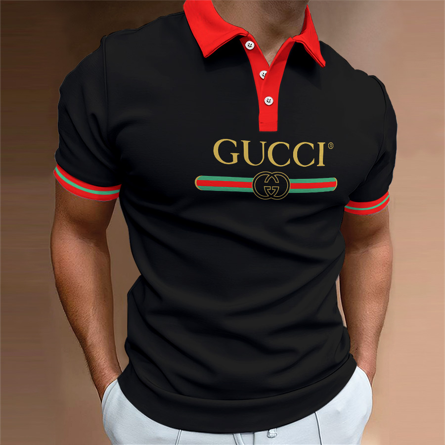 High Quality Printed Men’s Polo-Shirt-HP240623054