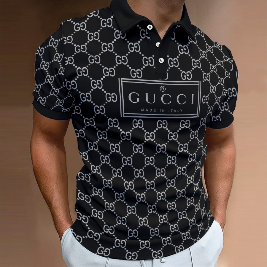 High Quality Printed Men’s Polo-Shirt-HP240623055