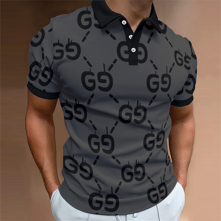 High Quality Printed Men’s Polo-Shirt-HP240623059