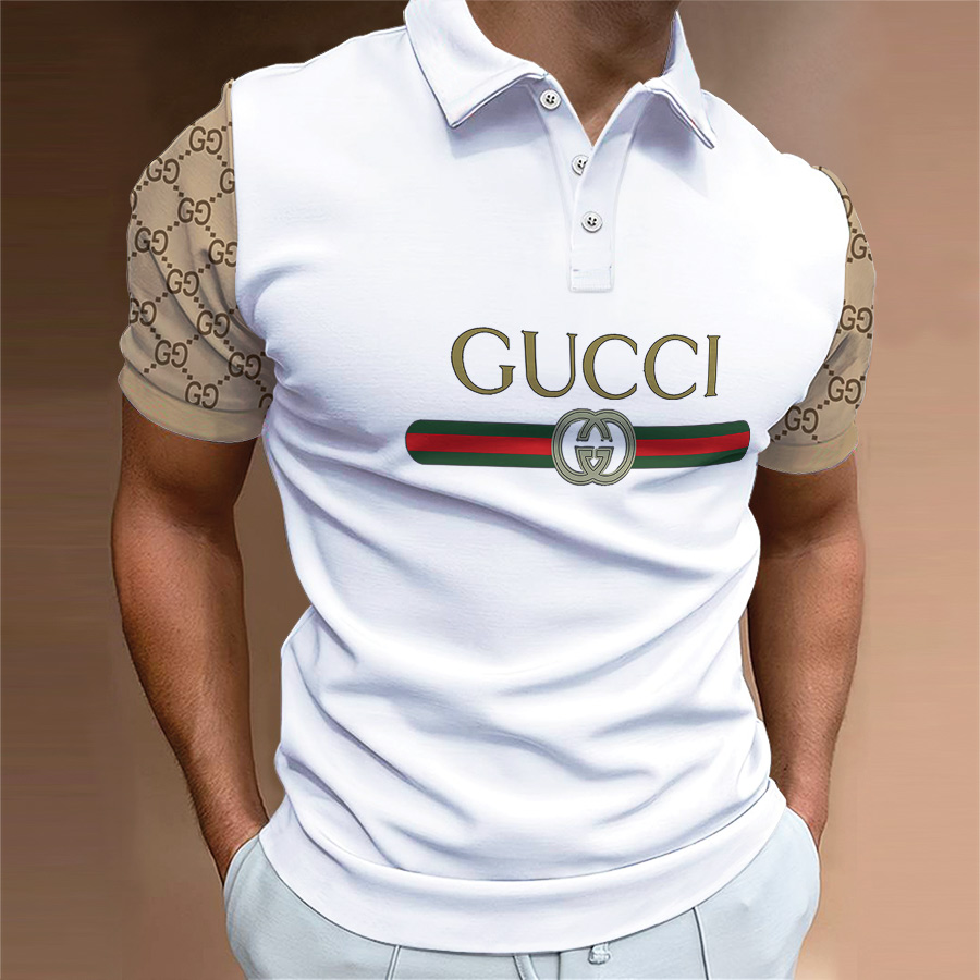 High Quality Printed Men’s Polo-Shirt-HP240623063