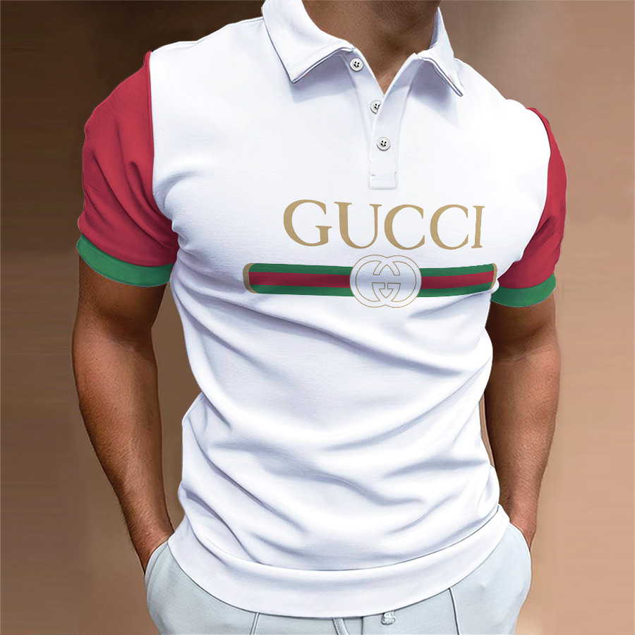 High Quality Printed Men’s Polo-Shirt-HP240623064