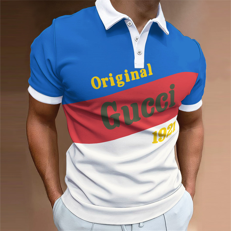 New Release: Luxury Brand Men’s Polo-Shirt-PL25011901TN High Quality Printed Men’s Polo-Shirt-HP240623071