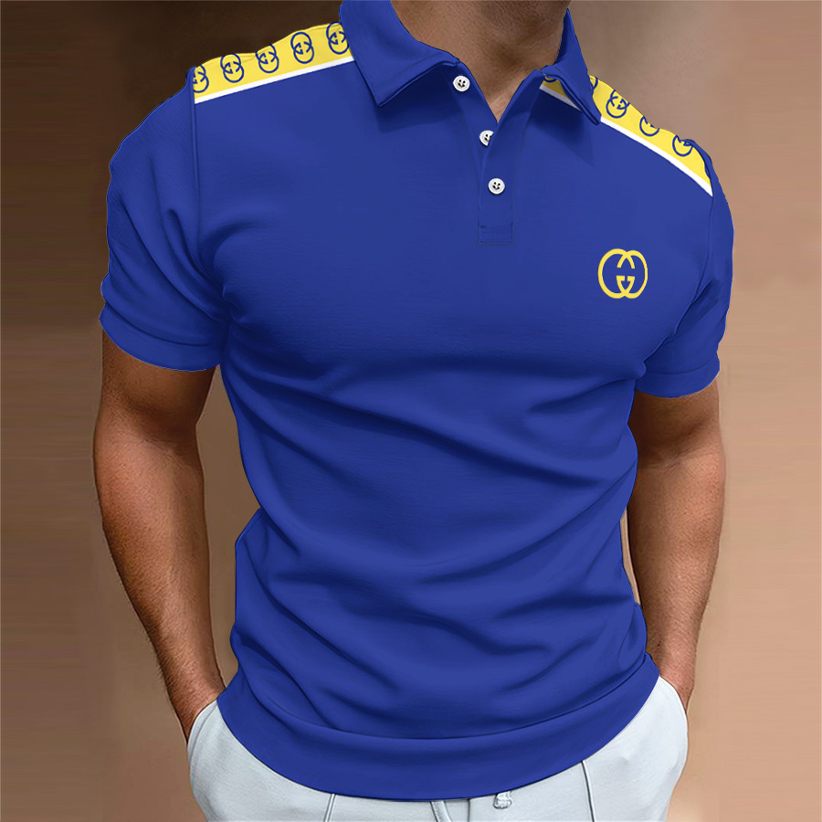 High Quality Printed Men’s Polo-Shirt-HP240623072