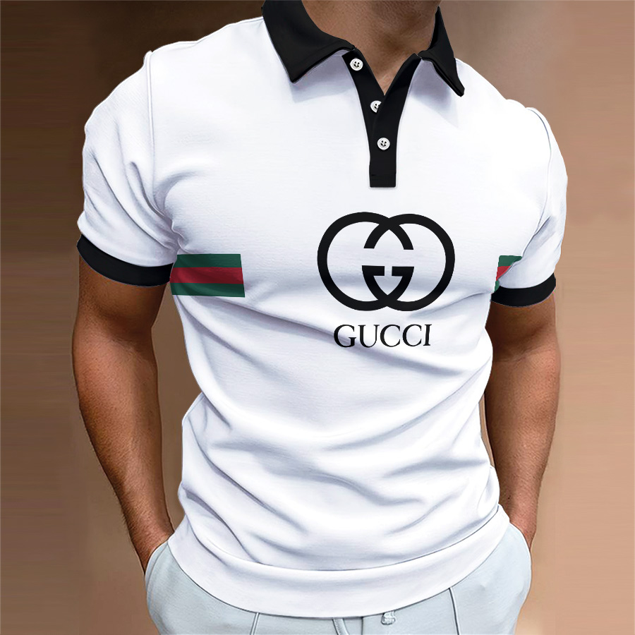 High Quality Printed Men’s Polo-Shirt-HP240623075