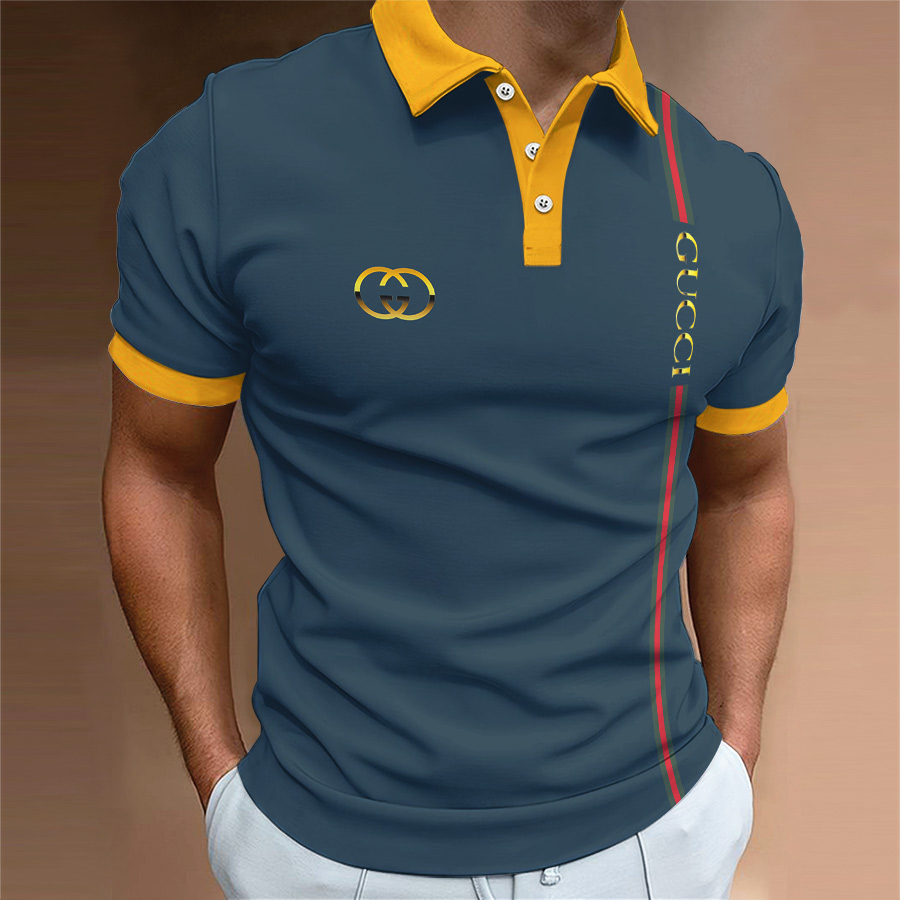 High Quality Printed Men’s Polo-Shirt-HP240623078