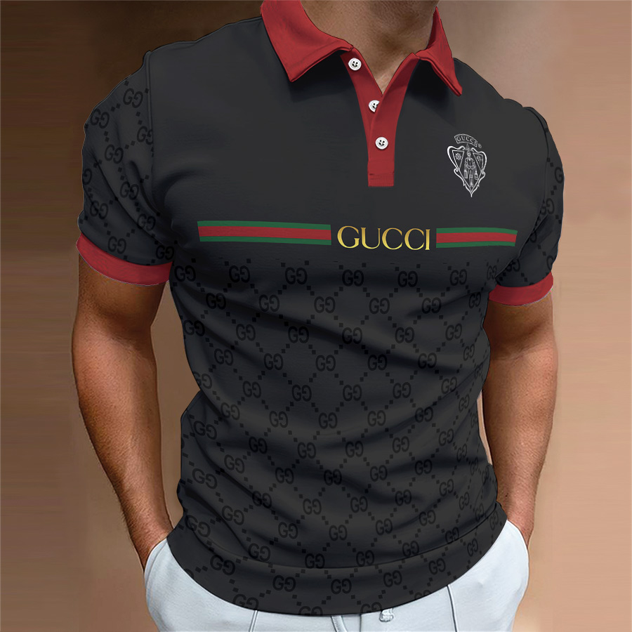 High Quality Printed Men’s Polo-Shirt-HP240623079