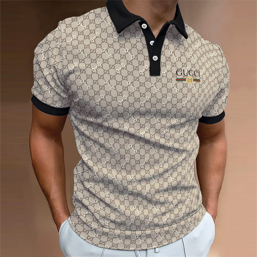 High Quality Printed Men’s Polo-Shirt-HP240623081