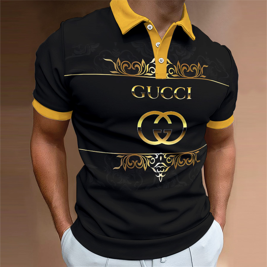 High Quality Printed Men’s Polo-Shirt-HP240623084