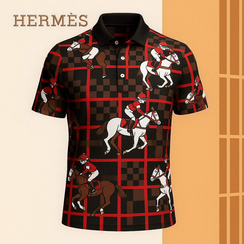 High Quality Printed Men’s Polo-Shirt-LX-LX-PLHM2025041