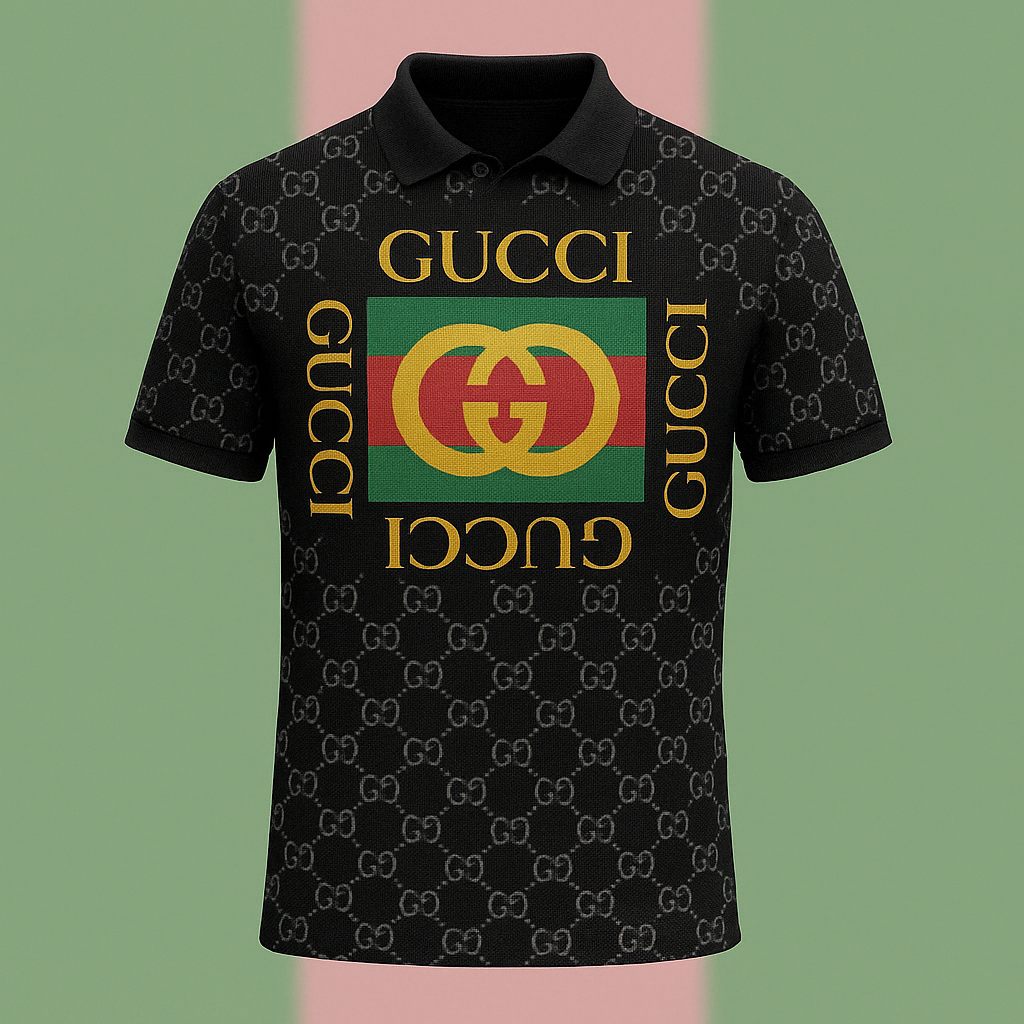 High Quality Printed Men’s Polo-Shirt-LX-PL202501